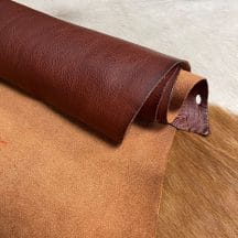 Cognac | Avetco Leather Hides and Eva Foam Tierra Veg Leather