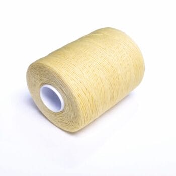 Heavy Duty Waxed Thread 1mm 433 yd Spool- Ivory
