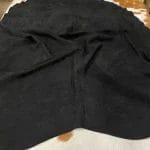 Black Grain Pig Suede 2 | Avetco Leather Hides and Eva Foam