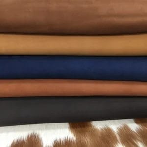 Our Cow Nubuck Collection is a perfect balance of fashion and style. The leather used in this collection has a subtle design that adds to the unique look of the pattern. The surface of the leather is soft and supple, providing a luxurious feel. This collection is available in a range of neutral colors that are perfect for creating an earthy tone. It is ideal for making accessories, handbags, shoes, apparel, and more.