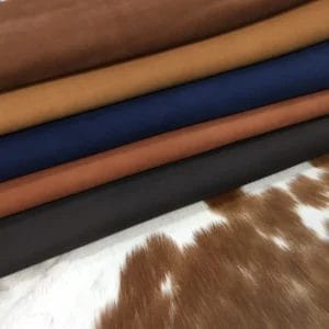 Our Cow Nubuck Collection is a perfect balance of fashion and style. The leather used in this collection has a subtle design that adds to the unique look of the pattern. The surface of the leather is soft and supple, providing a luxurious feel. This collection is available in a range of neutral colors that are perfect for creating an earthy tone. It is ideal for making accessories, handbags, shoes, apparel, and more.