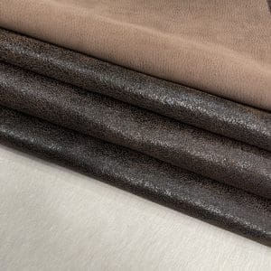 The Oklahoma collection leather is not just about its unique crackle finish and vintage look. It's also a testament to durability. Crafted from chrome-tanned heifer hide, it's been dyed-through to create a soft, suede base with a shiny wax transfer on top. This gives the leather a vintage, yet timeless look that's perfect for a variety of uses, including accessories like handbags, wallets, belts, and footwear. Its textured and strong appearance is a clear indication of its durability, making it an excellent choice for apparel and trim. The leather has an aniline finishing which gives it a rugged appearance. It is available in a weight of 3 oz. (1.2-1.4 mm) and has an average hide size of 22-25 Sq. Ft. It is tanned in Mexico and has a soft temper with a dull shine. We understand that the measurements of the leather can vary, and we want to assure you that your order is an estimate. The final cost will be determined once the hide is ready to ship. You will be refunded the difference if the leather is smaller than specified. This way, you can feel secure in your purchase and confident that you're getting the best value for your money.