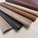 The Milano Cow Leather Collection is made of full-grain European leather produced from whole hides. This gives the leather a soft and luxurious finish on the surface, resulting in a subtle yet rich appearance. The collection is available in 48 complementary colors and is lightly pigmented and flexible, making it an excellent option for cutting. The Milano Collection is unbuffed and chrome-tanned, giving these leathers a smooth and elegant look.