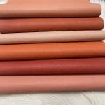 The Milano Cow Leather Collection is made of full-grain European leather produced from whole hides. This gives the leather a soft and luxurious finish on the surface, resulting in a subtle yet rich appearance. The collection is available in 48 complementary colors and is lightly pigmented and flexible, making it an excellent option for cutting. The Milano Collection is unbuffed and chrome-tanned, giving these leathers a smooth and elegant look.