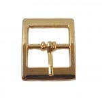 Center Bar Buckles #Y4004, plated in Nickel and Antique Brass. Crafted from high-quality Zinc Alloy, they are suitable for a strap size of 25 mm (1.00") and have a total height of 38.3 mm (1.50") with a total width of 30.1 mm (1.19").