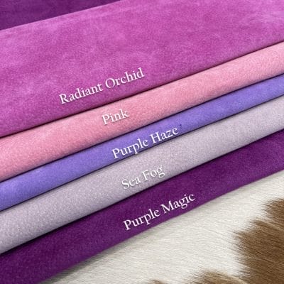 Economy Pig Suede Garment Leather hide 1.5 oz 1 LB