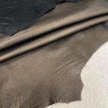 Economy Lambskin Nappa Leather 2 oz Pearl Dark Olive