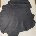 Florence lambskin leather with an aniline finish, showcasing natural blemishes and rich character through transparent dyes for a raw, authentic look.