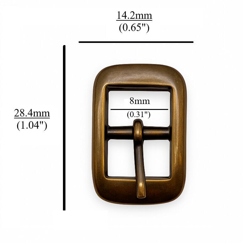 Y1018-Antique-Brass-Center-Bar-Buckle-08mm