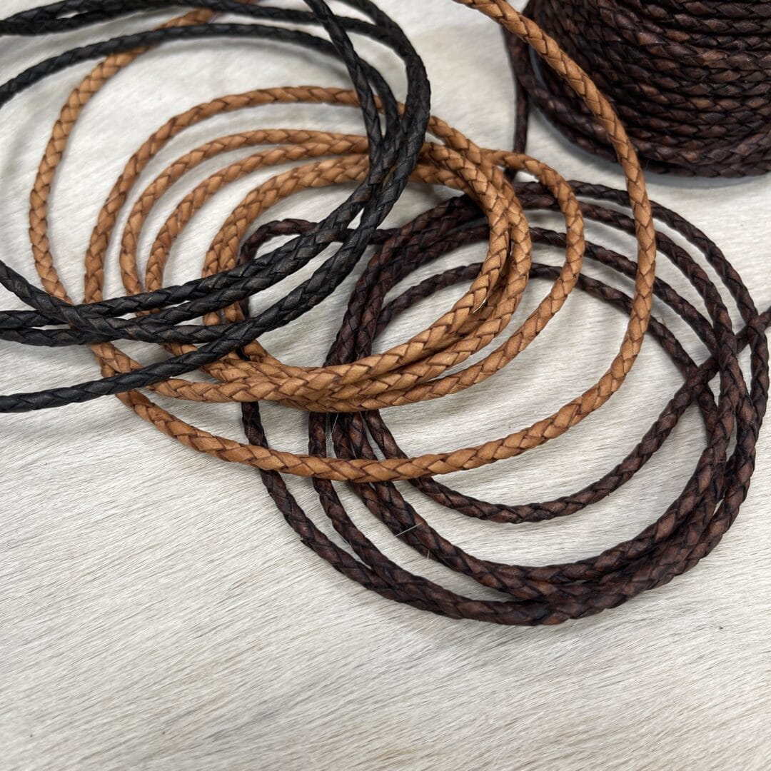 Braided Leather Cords