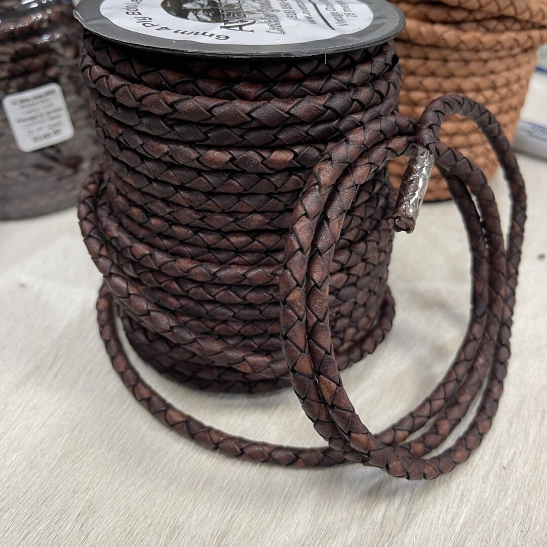 Braided Leather Cords 2