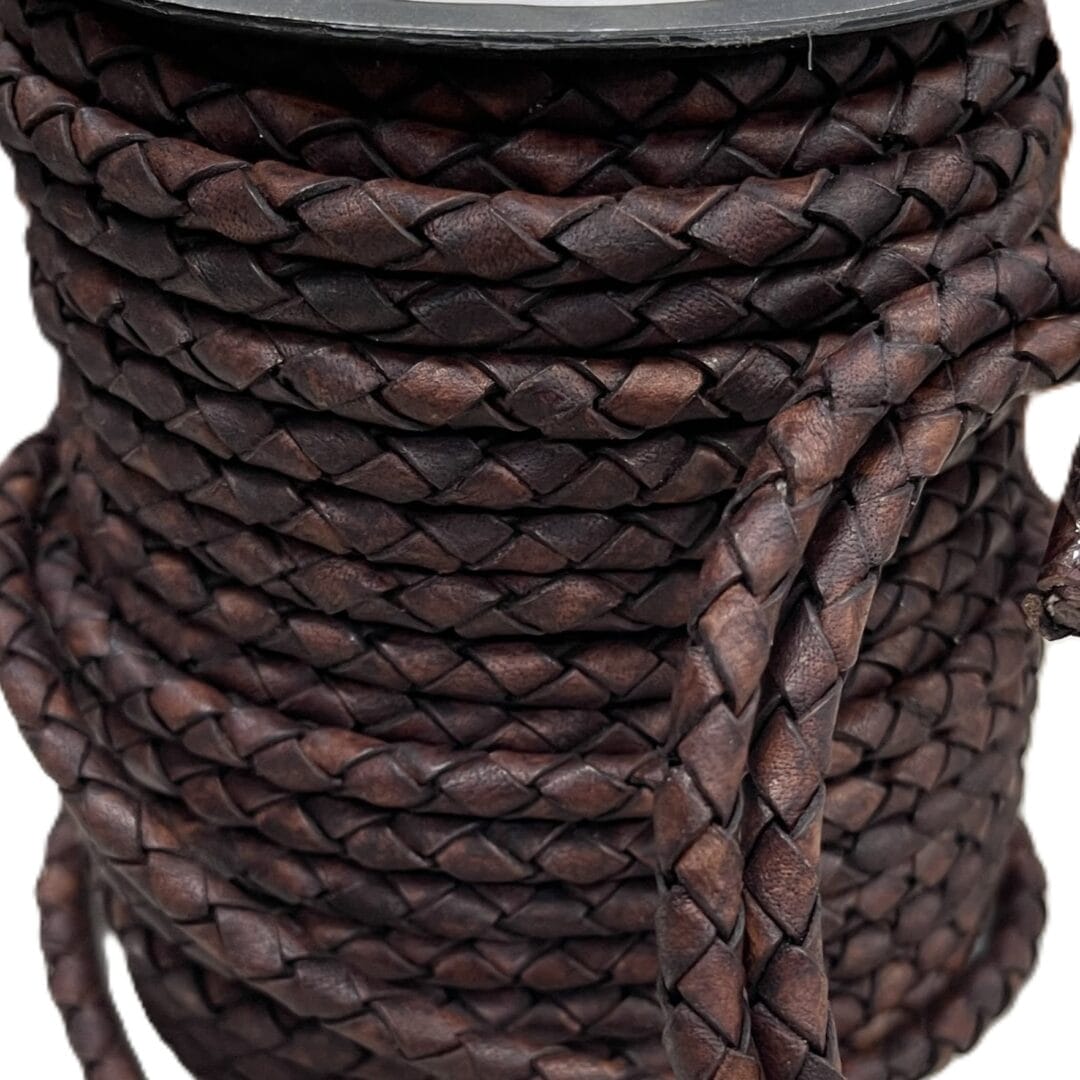 Braided Leather Cords 3mm-2