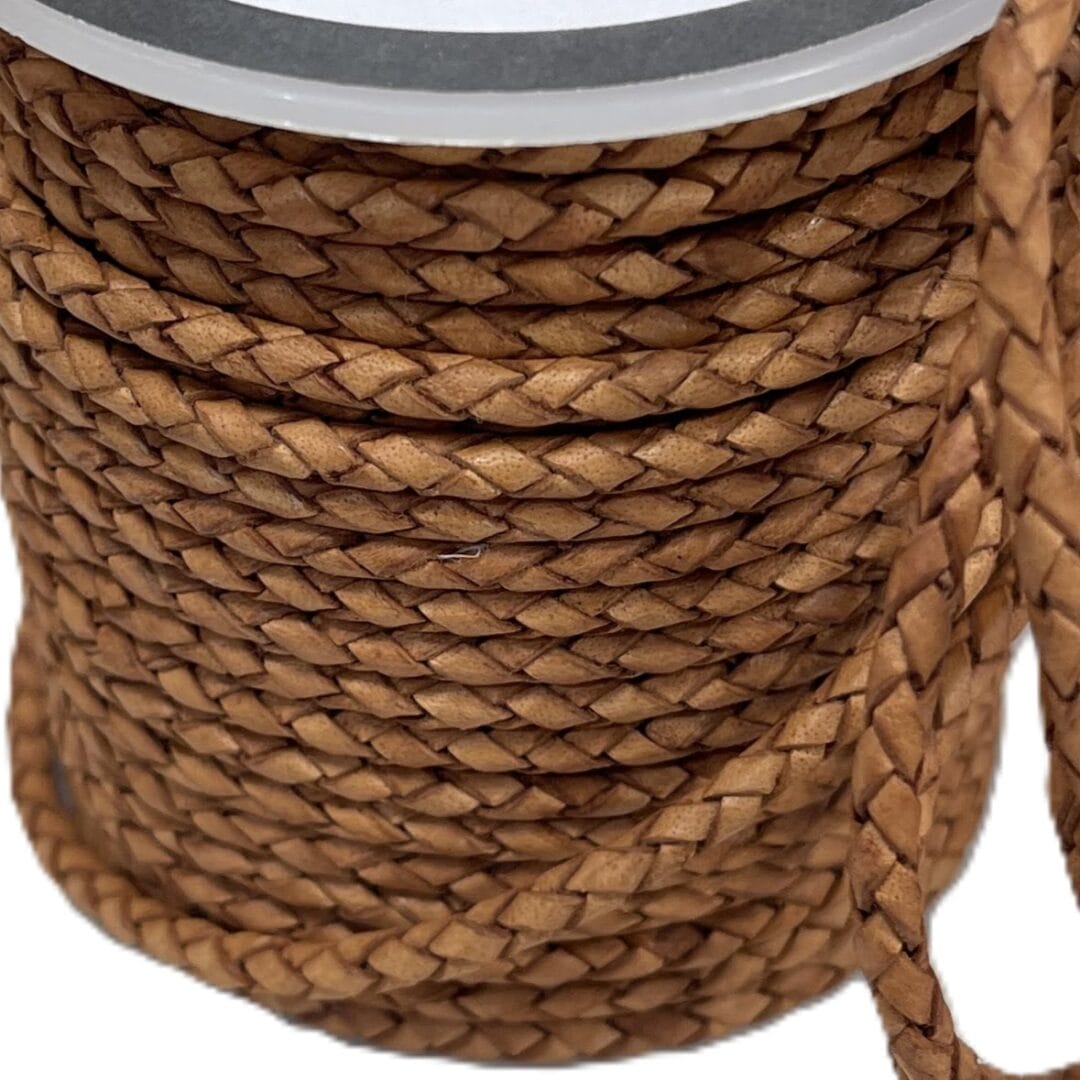 Braided Leather Cords 3mm