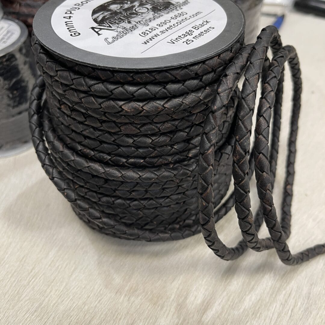 Braided Leather Cords 4