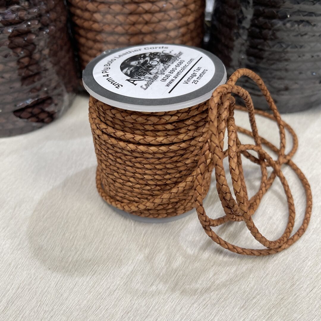 Braided Leather Cords