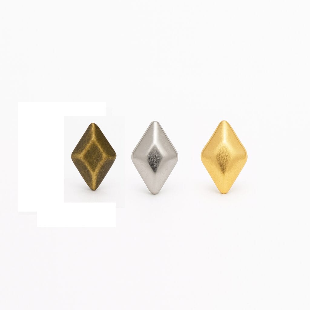 Diamond Nail Head NH69 Antique Brass Nickel and Gold -Avetco