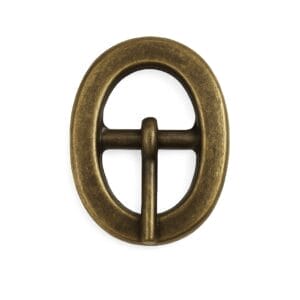 Y1007 Oval Center Bar Buckle Antique Brass Plating – Avetco