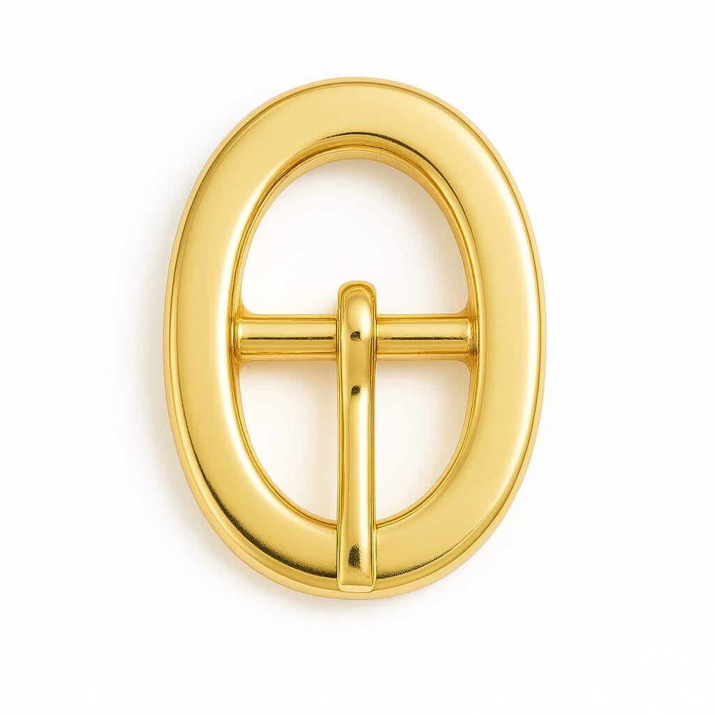 Y1007 Gold Center Bar Buckle-Avetco Inc