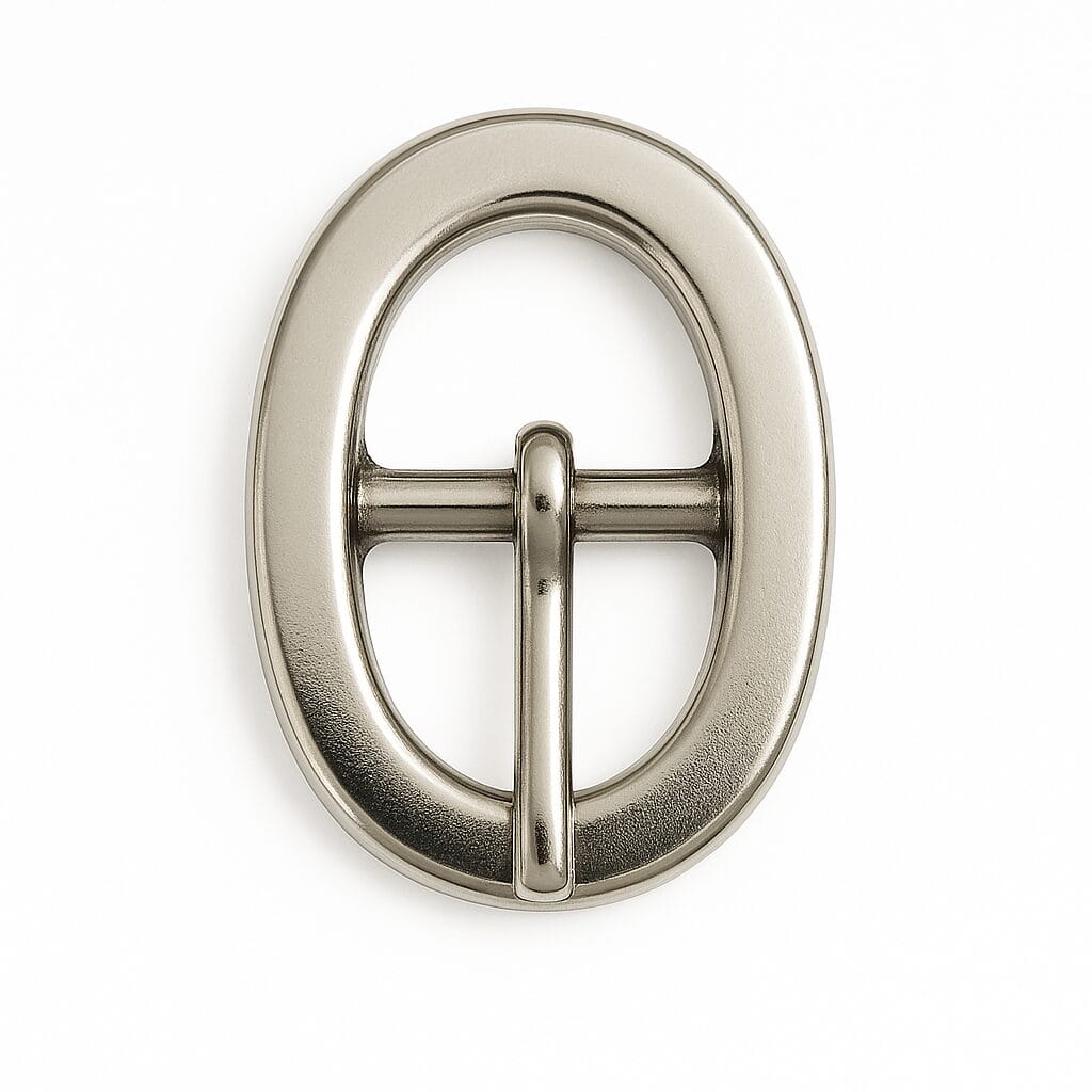 Y1007 Nickel Center Bar Buckle-Avetco Inc