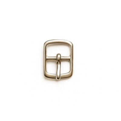 “20mm center bar buckle in Nickel zinc alloy”