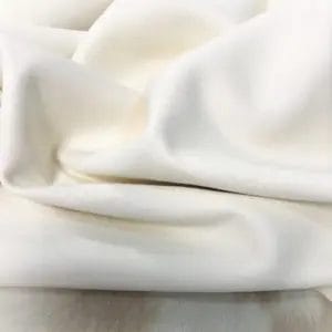 Avetco White Full Grain Lambskin Leather Hide