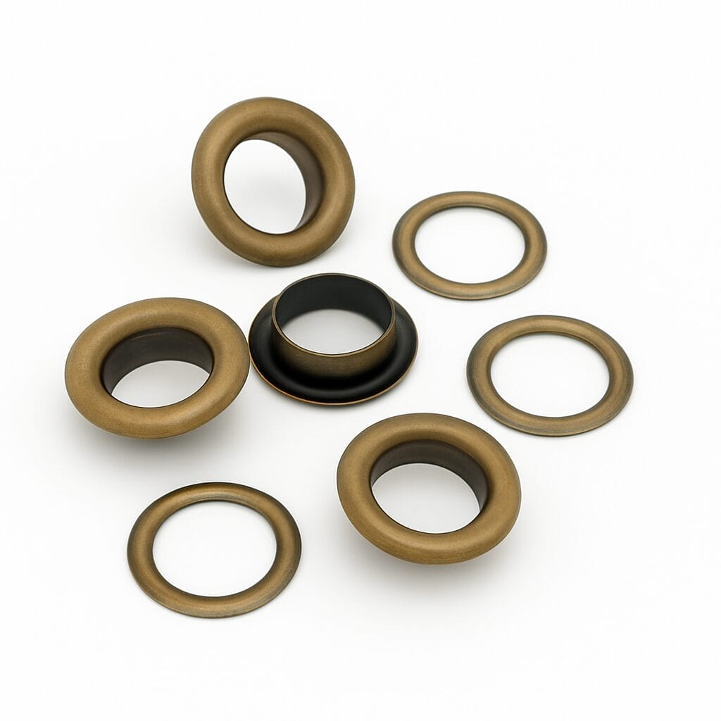 14.5mm Beveled Grommets EL2-Antique Brass-Avetco