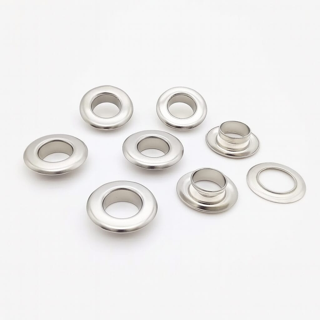 8.8mm Beveled Grommets EL2-Nickel-Avetco