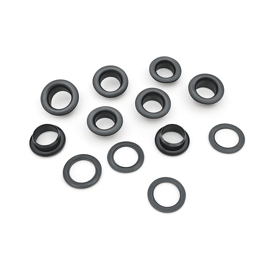 8mm Beveled Grommets EL2-Gunmetal-Avetco