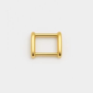 AK85 Rectangular Ring – Gold Finish