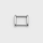 AK85 Rectangular Ring – Nickel Finish