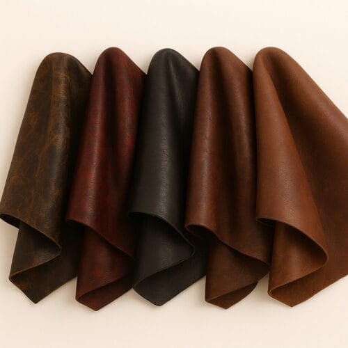 Aged & Distressed Lambskin