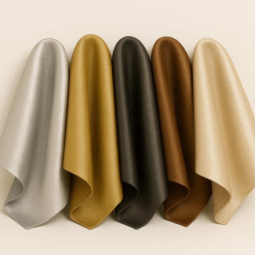 Lamb Leather Category-Metallics Tones