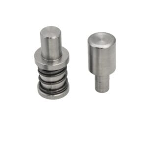 NH1 14mm die setter top and bottom steel inserts for decorative rivets – Avetco