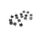 Gunmetal 4-prong flat nailhead stud – NH1 by Avetco