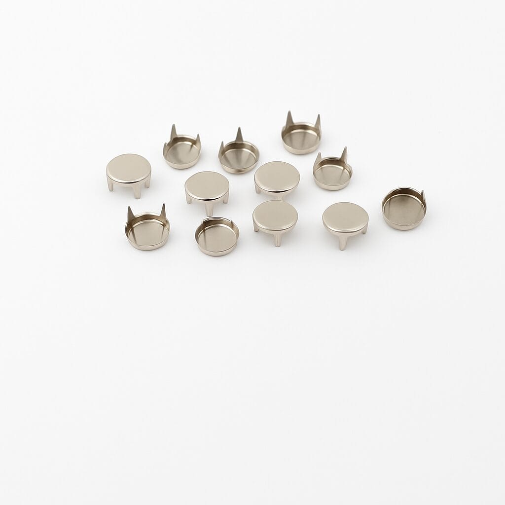 NH1 Flat Dome Nailheads Nickel