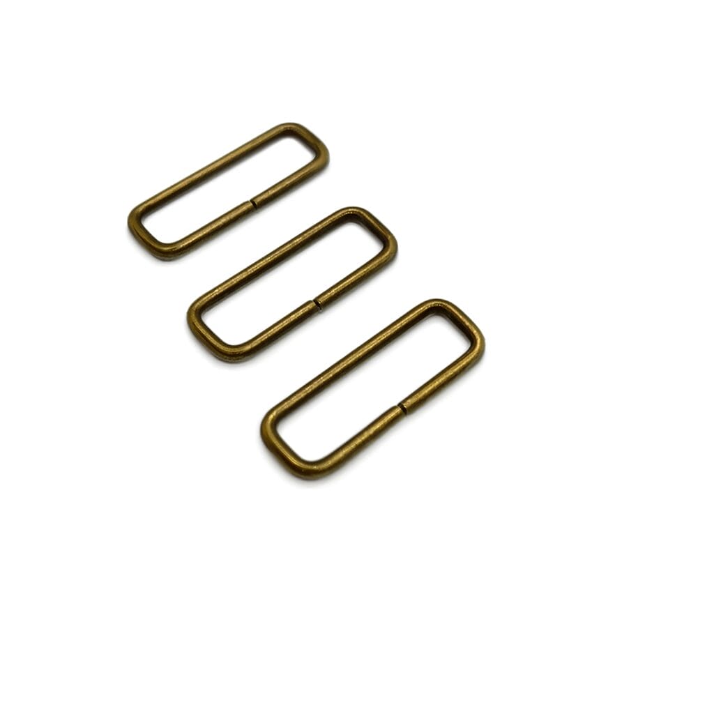Y7466 Rectangle Ring Economy Antique Brass 1