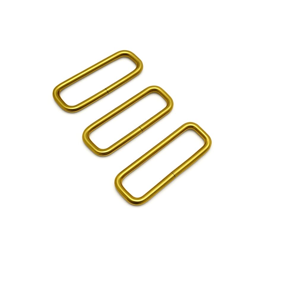 Y7466 Rectangle Ring Economy gold