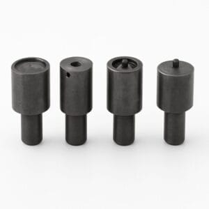 4-piece die setter set for 10mm spring snap fasteners – Avetco tool
