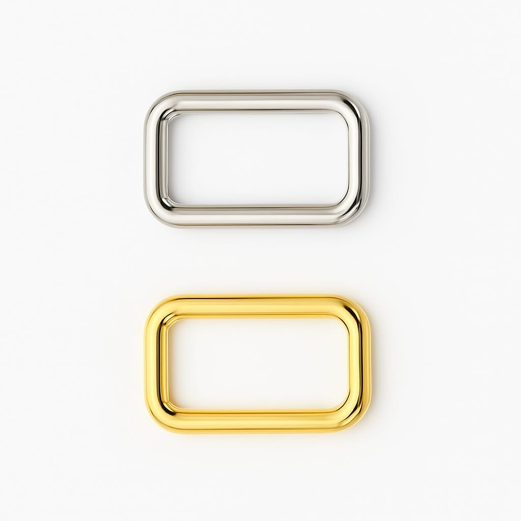 Y6000 Rectangle Ring 20mm for Bags, Belts & Leathercraft