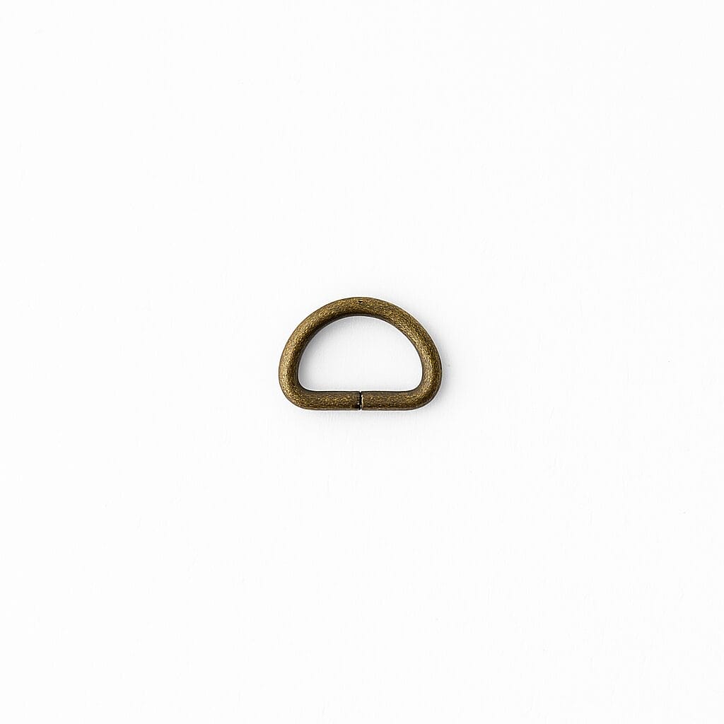 Antique Brass 7mm D-Ring Y7460