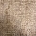 Oltu Crocodile Embossed Leather in Maple Sugar – Avetco