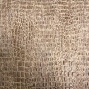 Oltu Crocodile Embossed Leather in Maple Sugar – Avetco