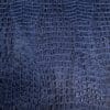 Oltu crocodile embossed cowhide in dazzling blue shade. Avetco