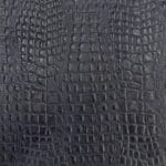 Oltu Crocodile Embossed Leather in Navy Blue – Avetco