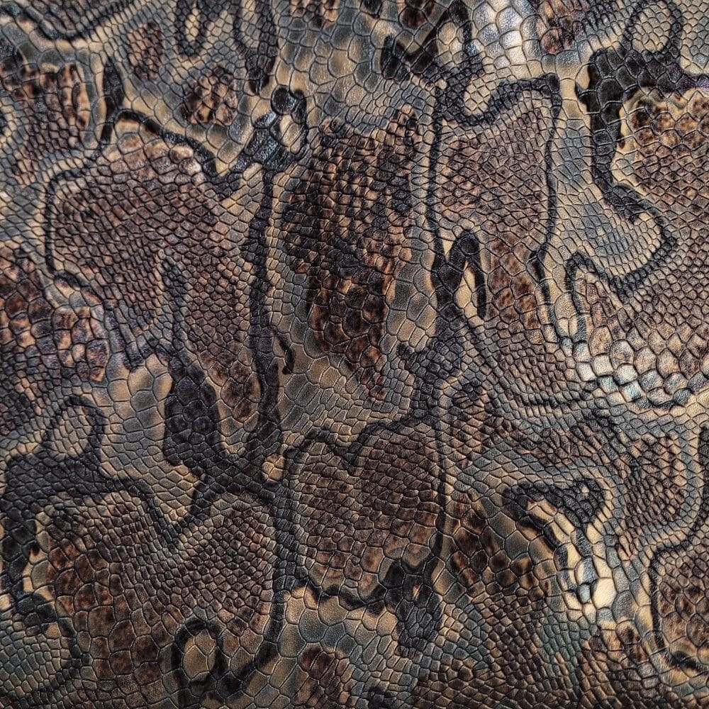 KP-228 Castlerock Snake Milkyway-Embossed Cow Leather- Avetco