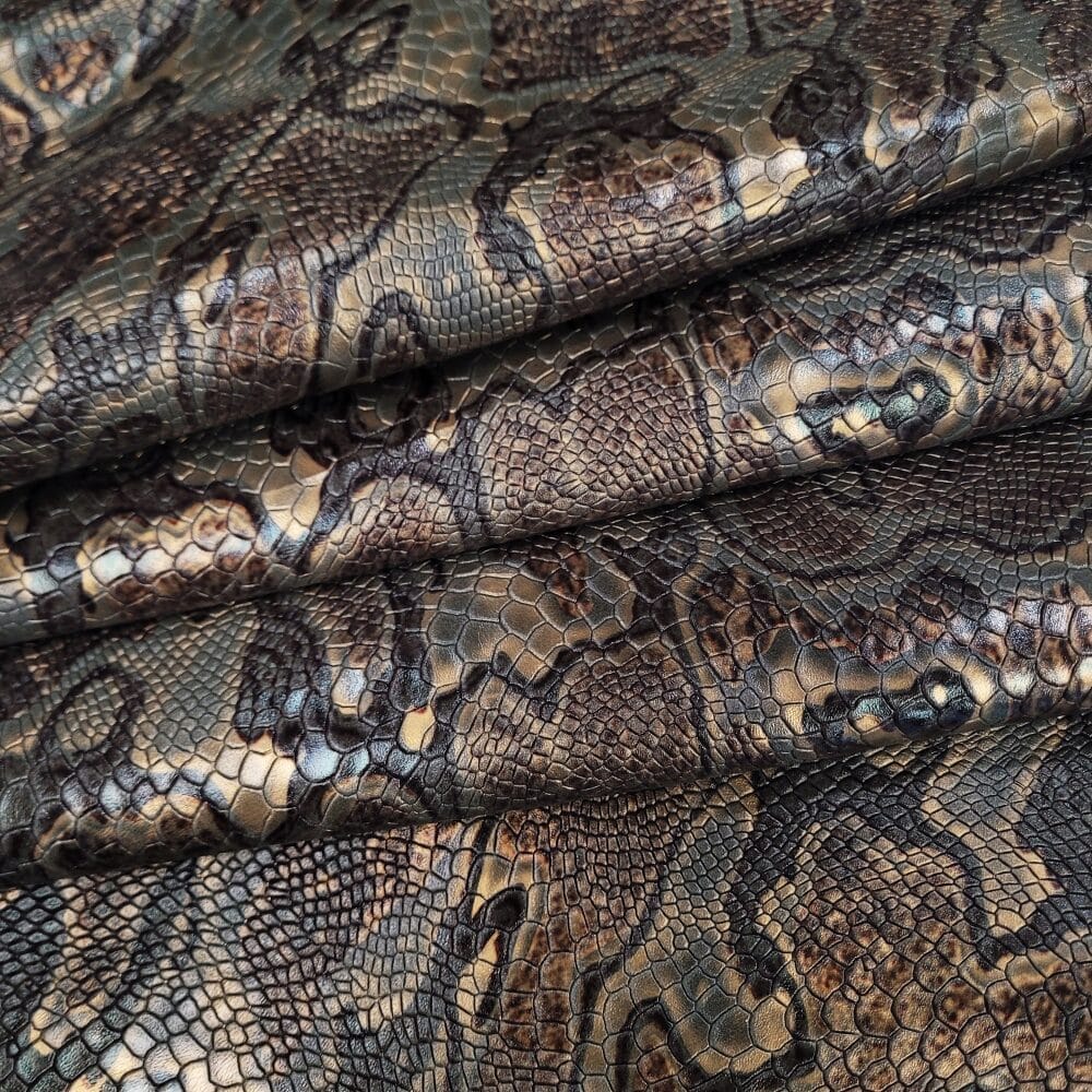 KP-228 Castlerock Snake Milkyway-Embossed Cow Leather- Avetco2