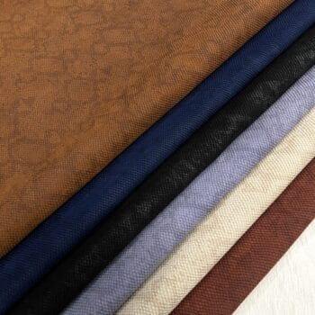Snake embossed cow suede leather hides in six colors – Aztec, Insignia Blue, Black, Ashley Blue, Warm Sand, and Cinnamon – Avetco
