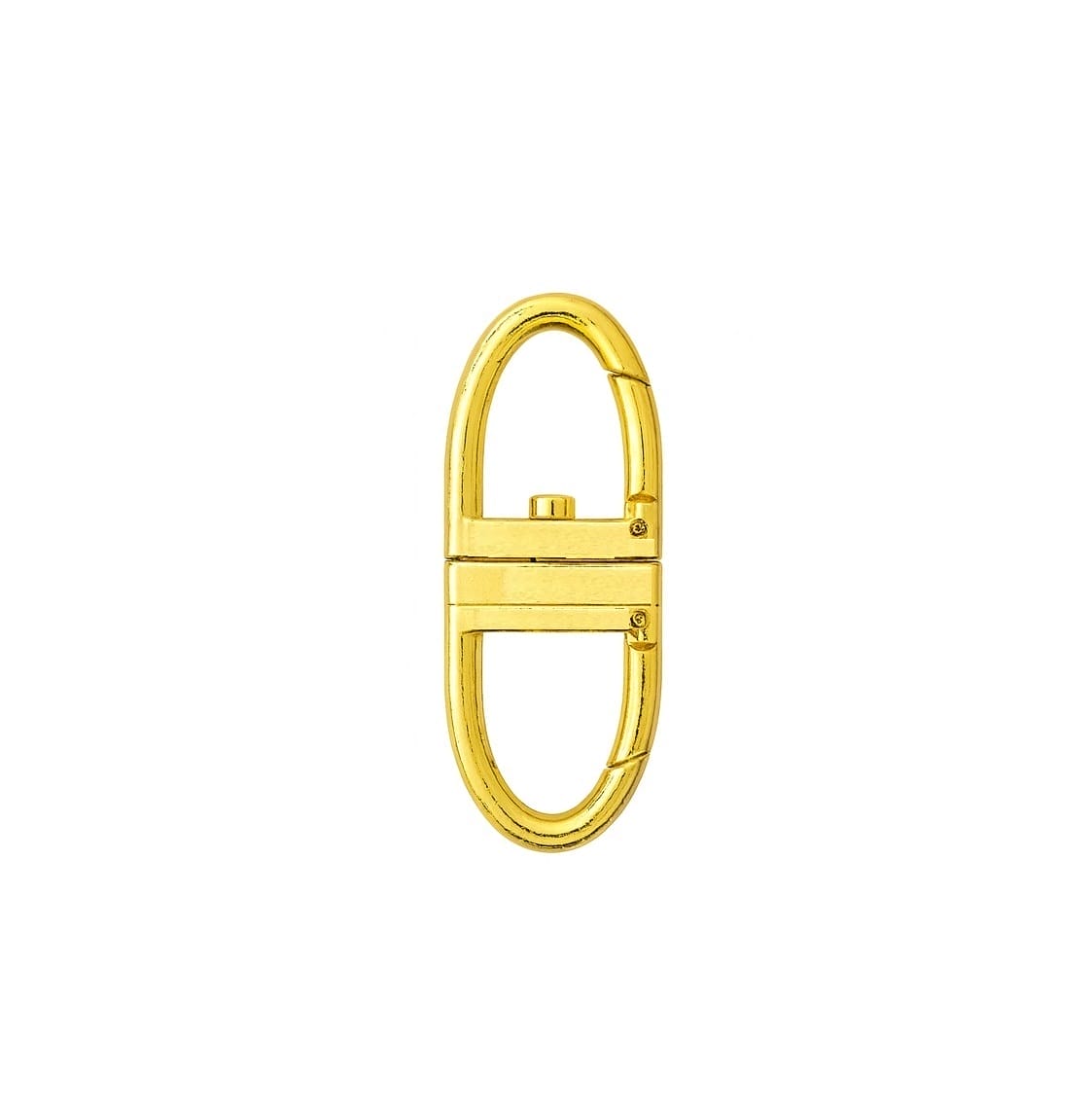 Y1623 Double Eye Swivel Snap Hook Gold