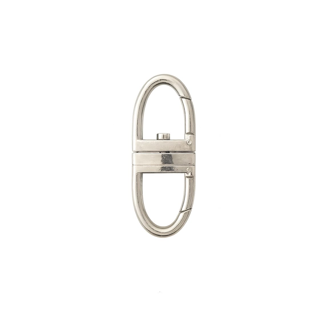 Y1623 Double Eye Swivel Snap Hook Nickel