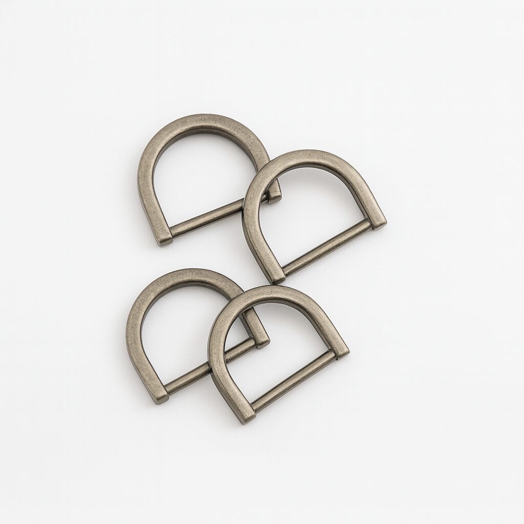 Y7456 Antique Nickel D-Ring -Avetco